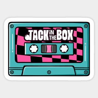 Jack in the Box - Blue Sticker